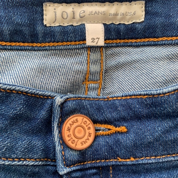 VGUC Joie mid-rise rolled skinny. Size 27. NOTE: These are not actually rolled. - Picture 2 of 8